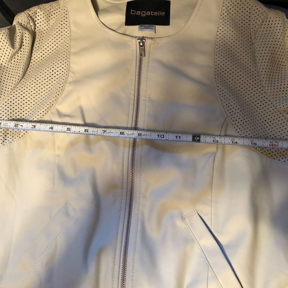Bagatelle vegan leather jacket size 6 - Picture 6 of 10